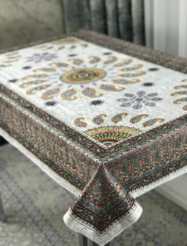 رومیزی طرح آی گل