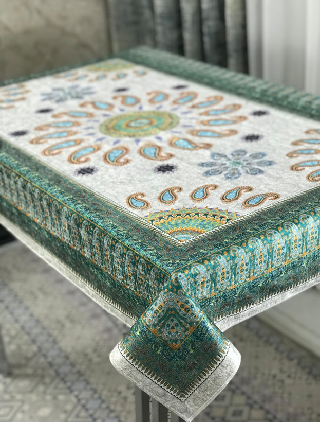 رومیزی طرح آی گل