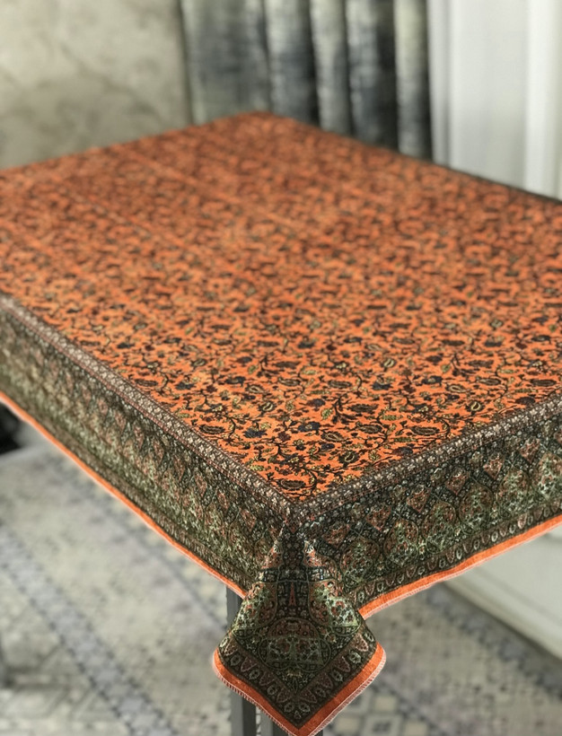 رومیزی طرح گلستانه